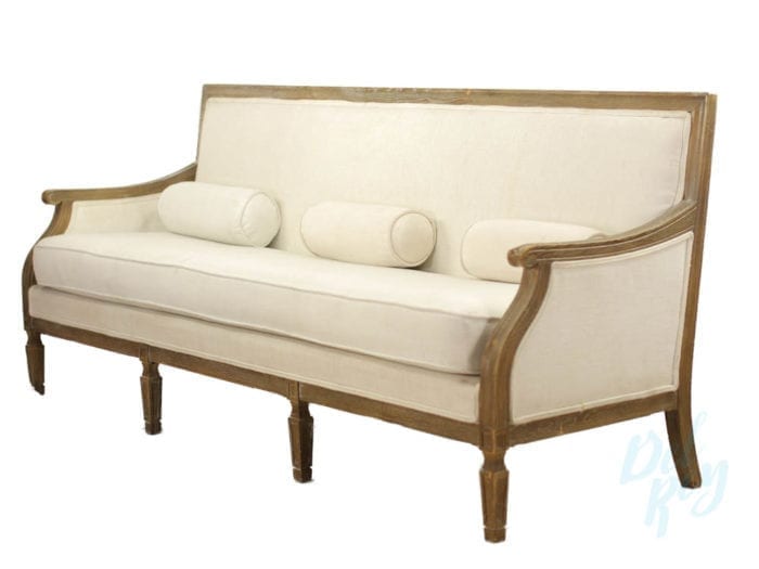 Venetian Oak Sofa - Image 2