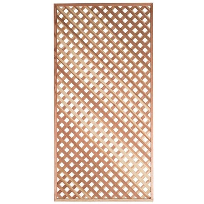 4' x 8' Redwood Trellis