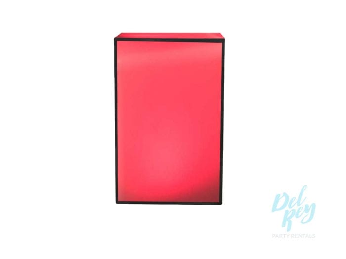 Lighted Cocktail Table 24" X 24" X 42" High