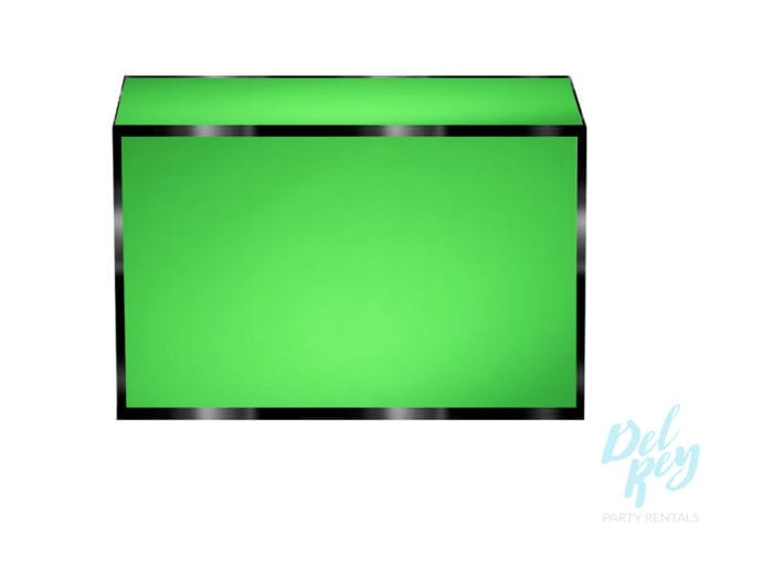 Lighted Square Table 36" X 22" X 20" High