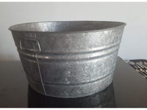 10 Gallon Galvanized Ice Tub