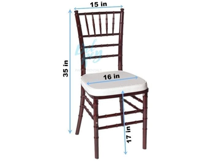 Mahogany Chiavari  Chair - Image 2