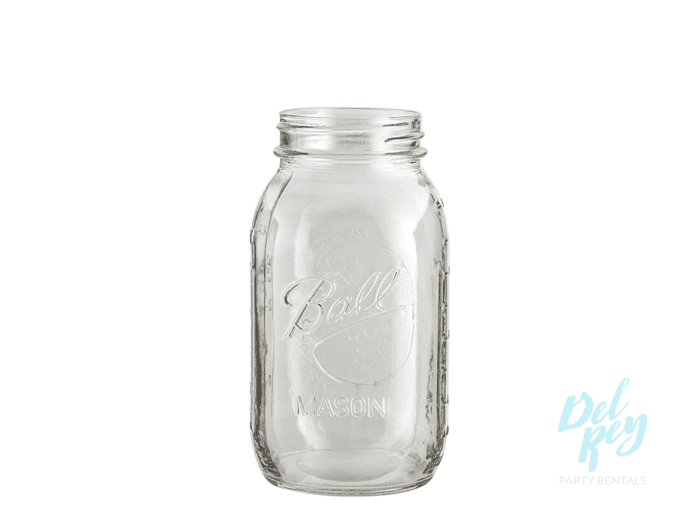 Mason Jar 160z.