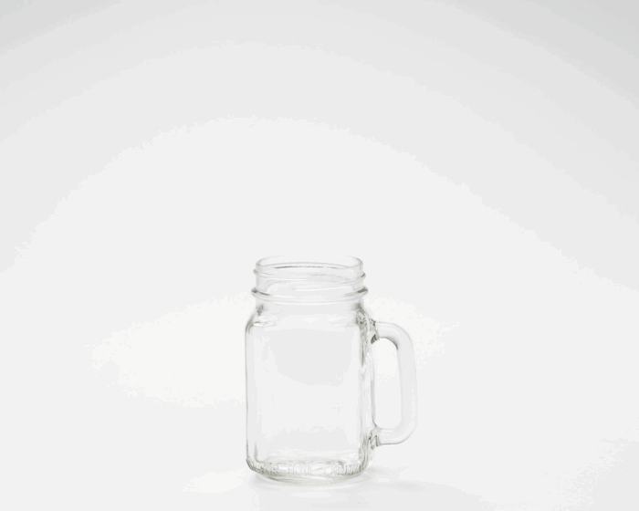 Mason Jar with Handle 16 oz.