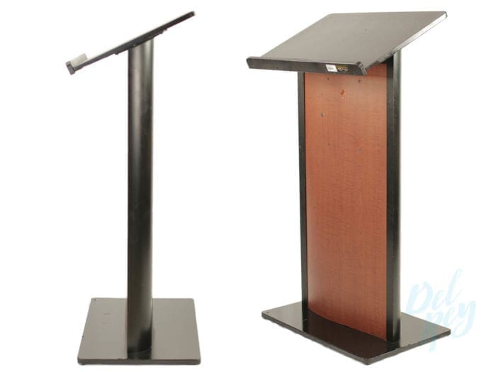 Black Wood Grain Podium - Image 2