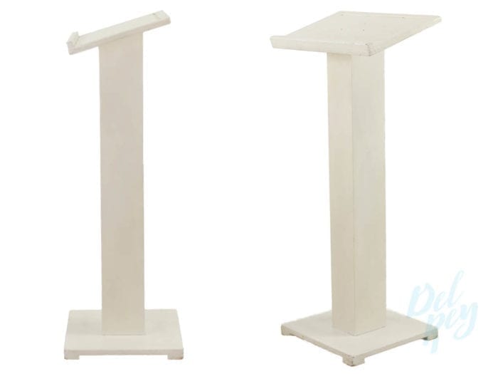 White Wood Podium - Image 2