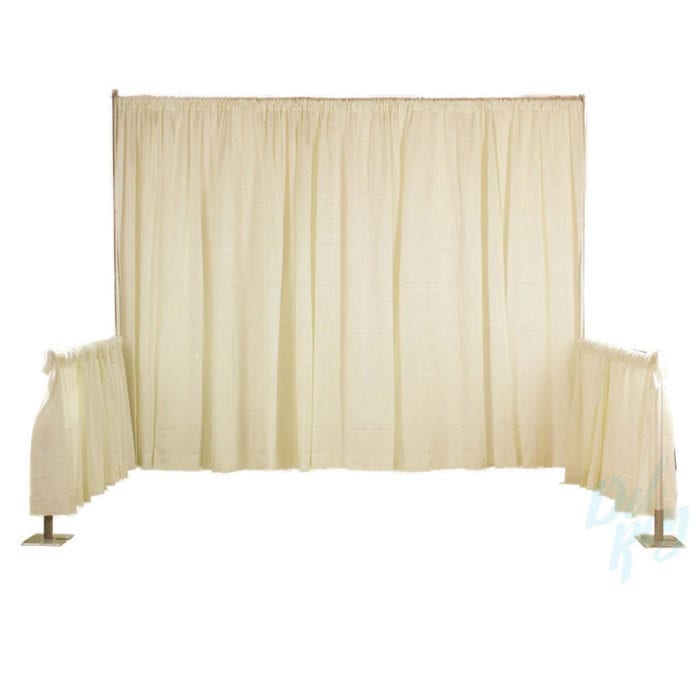8 ft. High lvory BanjoBoot with Returns