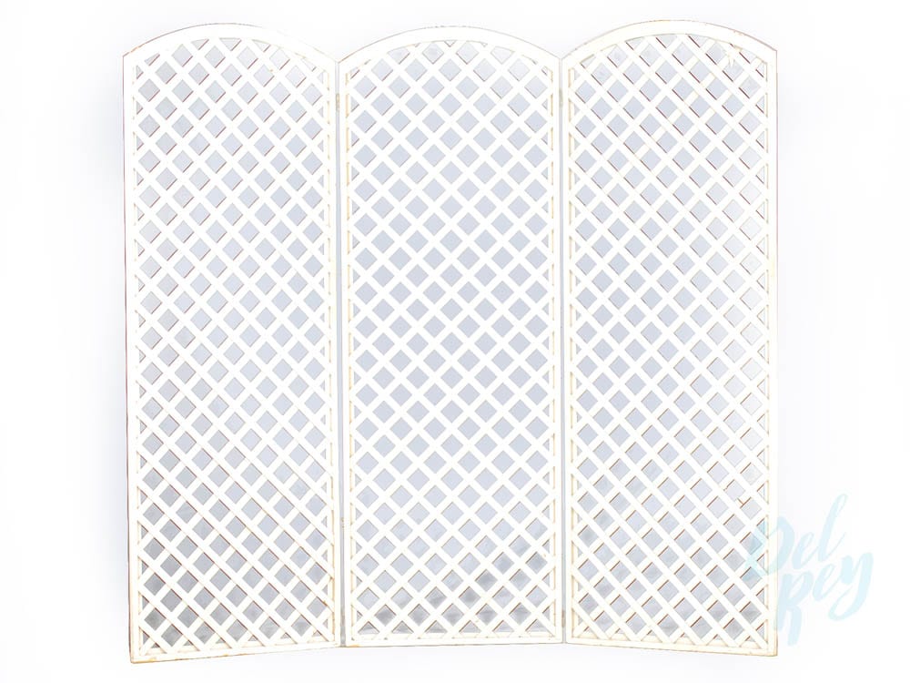 3 Panel Folding Lattice The Party Rentals Resource Company