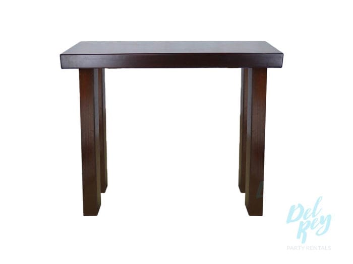 Refined Wood Bar Height Table 48″ X 20″ X 42" High