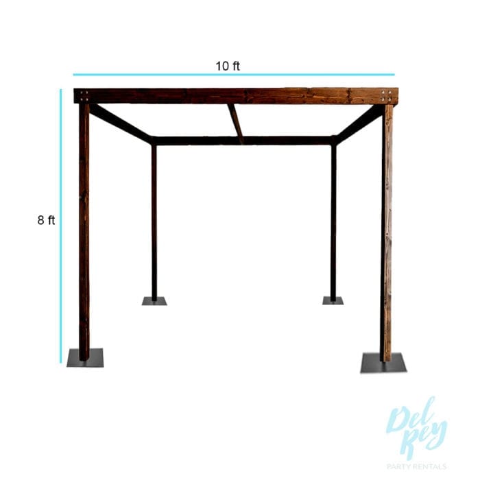 Rustic Farmhouse Cabana 10' X 10' - Image 2