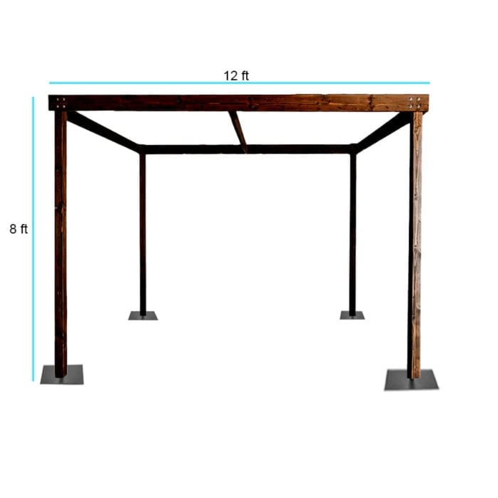 Rustic Farmhouse Cabana 12' X 12' - Image 2