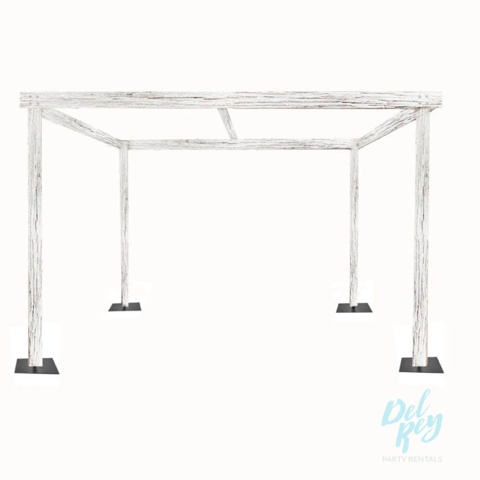 Whitewash Farmhouse Cabana 15'x15'