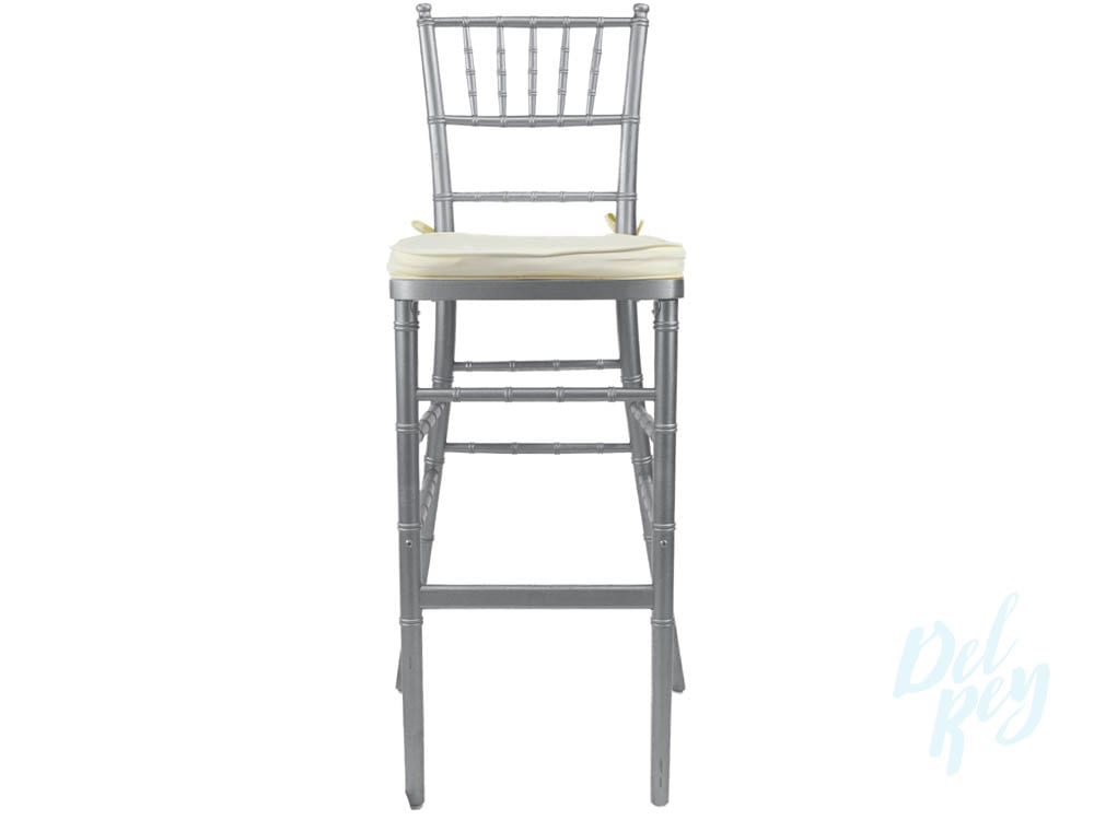 Silver Chiavari Bar Stool