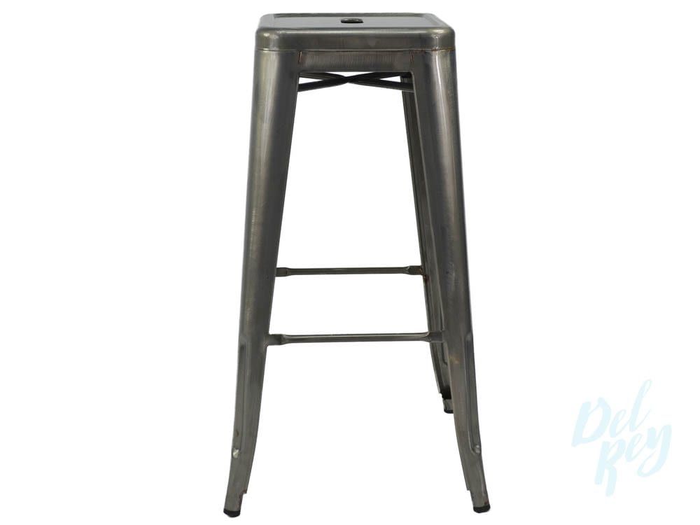 Tolix Marais Style Metal Bar Stool Al Tolix Marais Style Metal Bar Stool