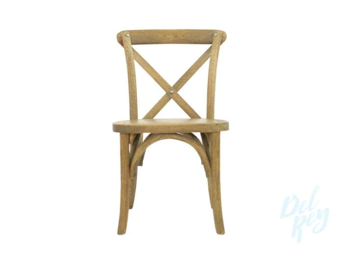 Oak Cross Back Children Chairs