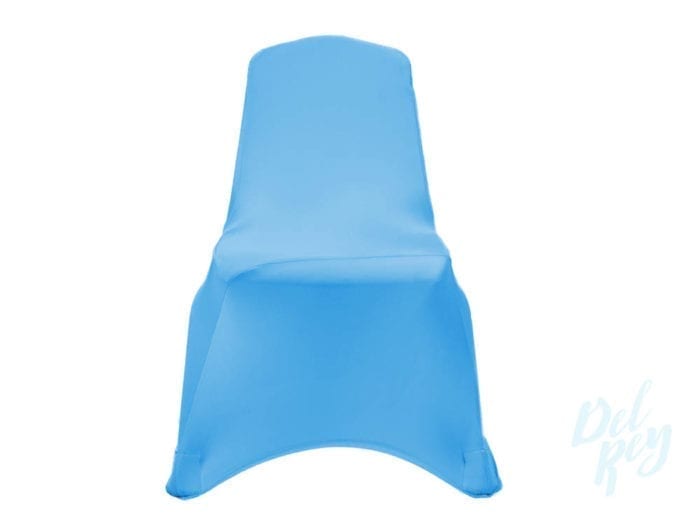 Children Chairs with Spandex Chair Cover Blue