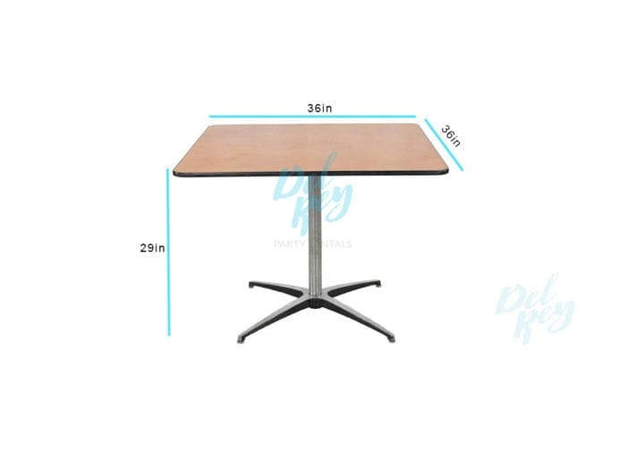 Square 36″ X 36″ Card Table - Image 2