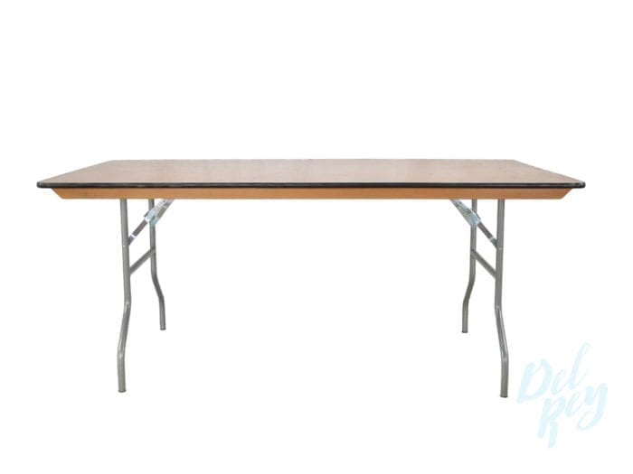 6' X 40 inches Banquet Table