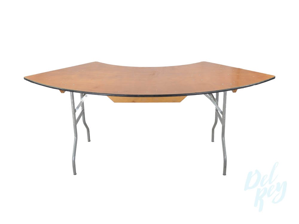 96 inch Serpentine Table