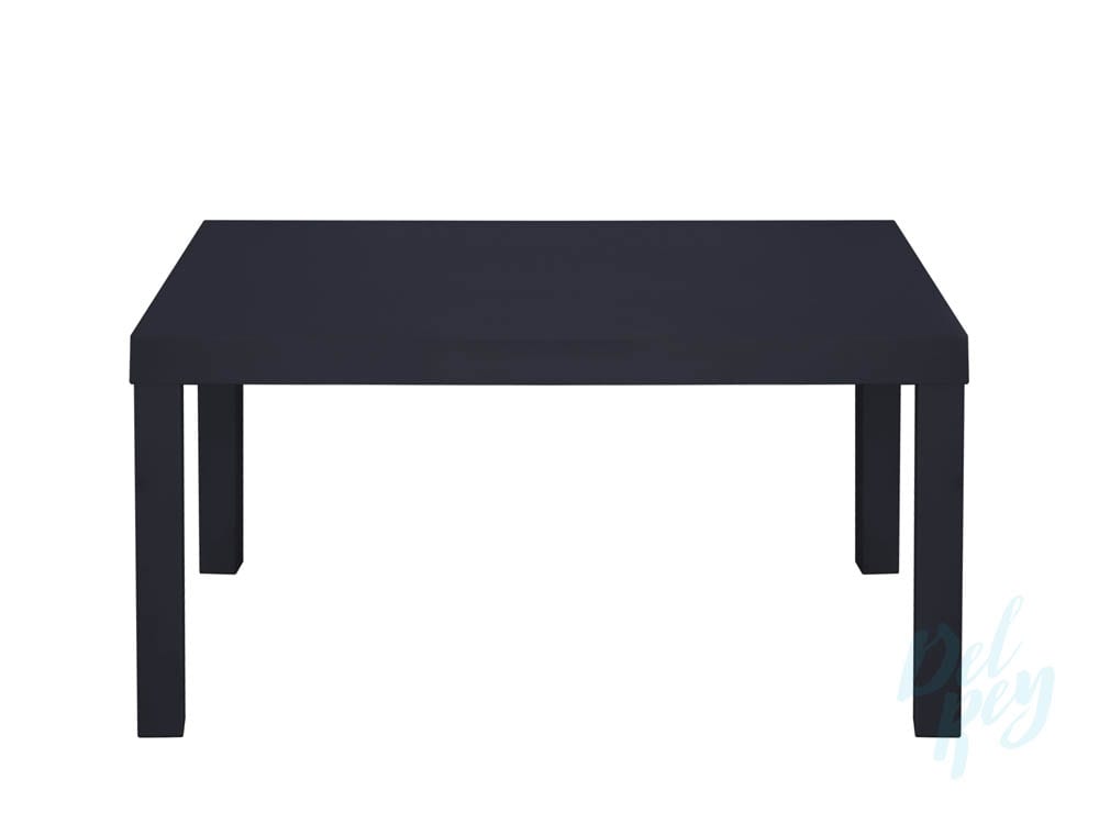 Black Rectangular Coffee Table