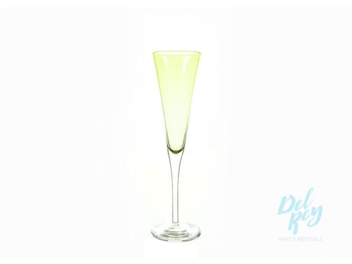 Tinted Apple Green Flute