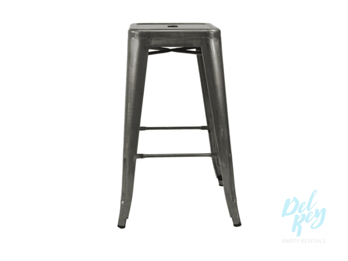 Tolix Marais Style Metal Bar Stool
