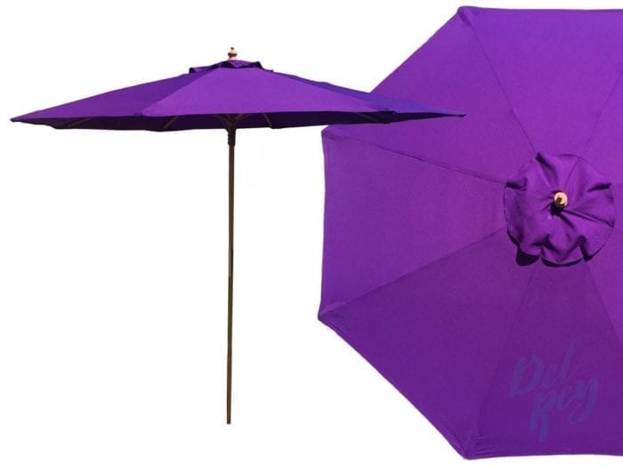 Purple Market Umbrella 9 FT