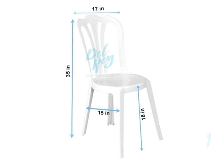 White Vienna bistro chair - Image 2