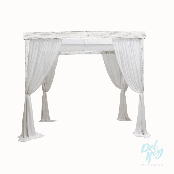 Whitewash Farmhouse Cabana 10'x10'