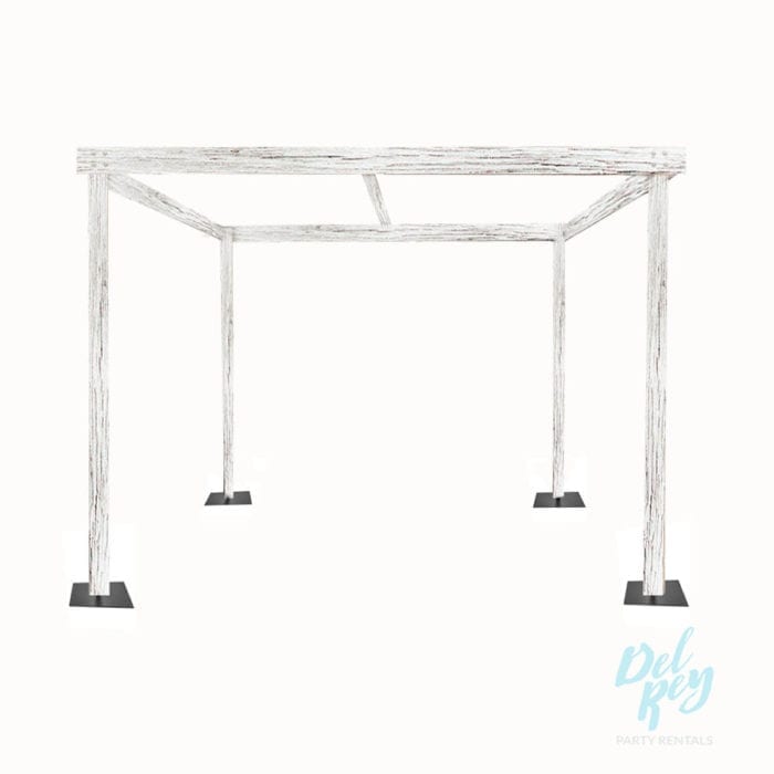 Whitewash Farmhouse Cabana 12'x12'