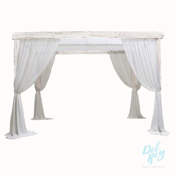 Whitewash Farmhouse Cabana 15'x15'