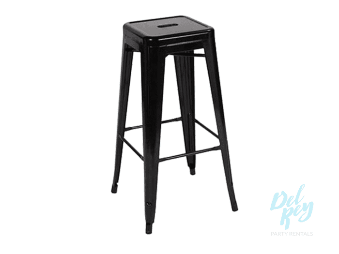 Black Tolix Metal Barstool