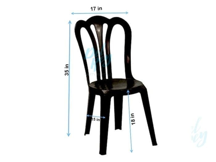 Black Vienna bistro chair - Image 2