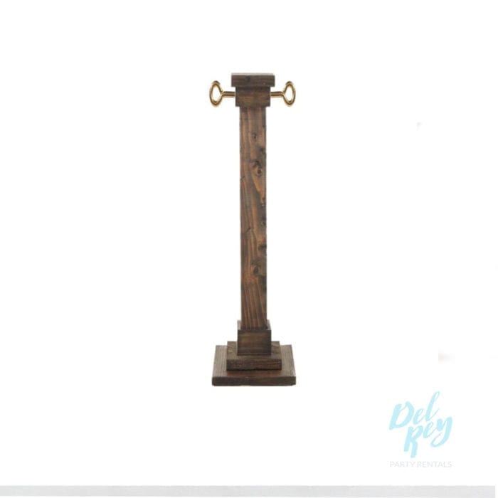 Wood Stanchion