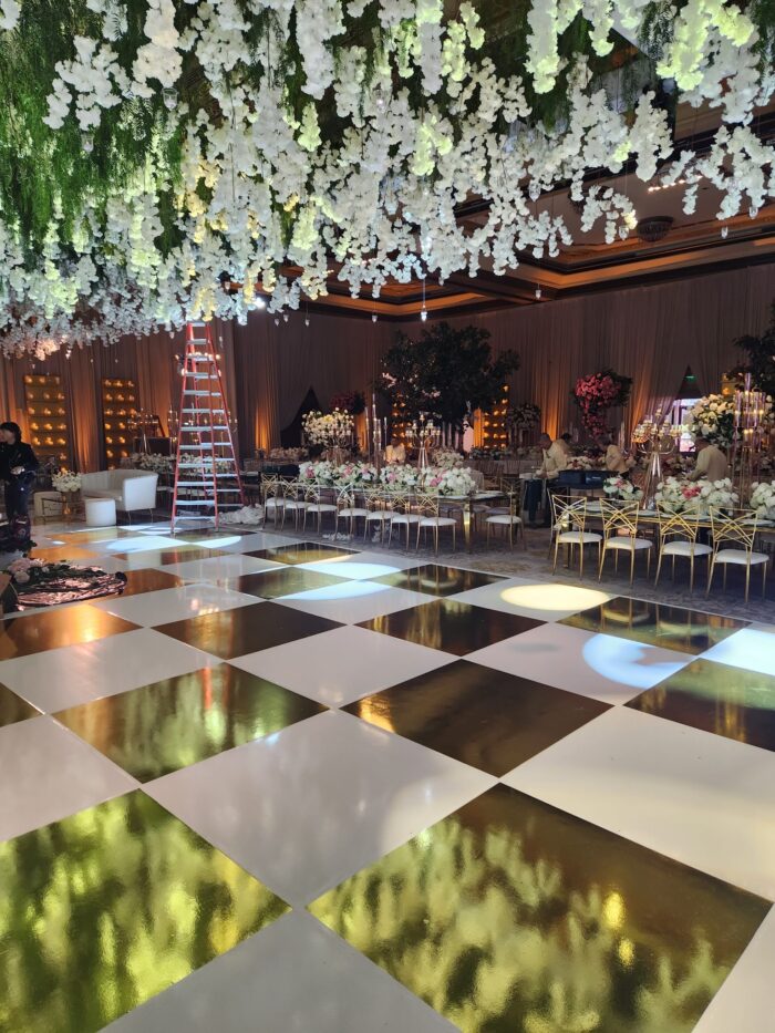 Gold Mirror Dance Floor - Image 3