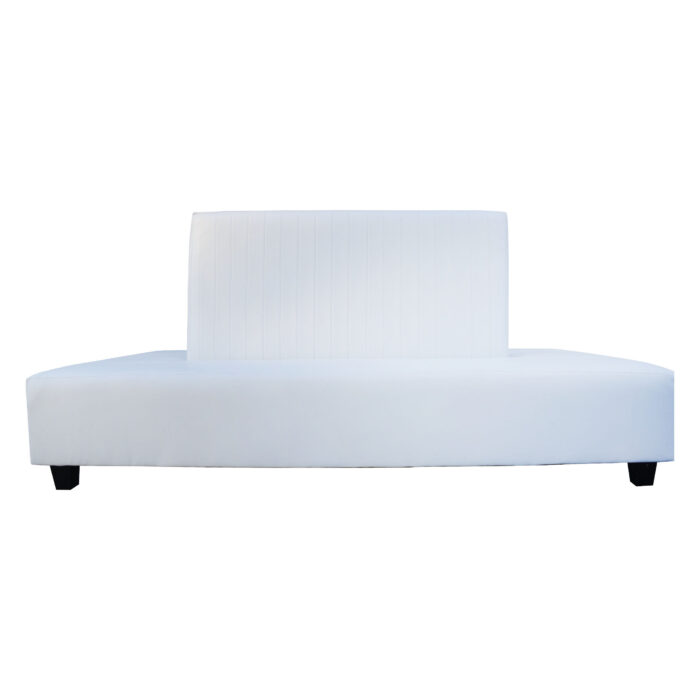 White Square Island Bench