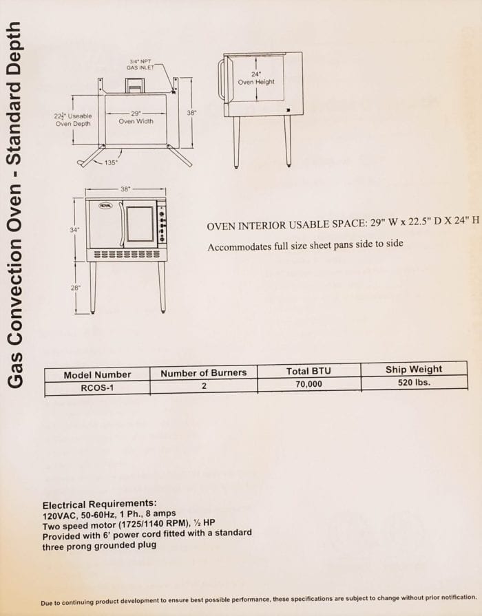 Convection Commercial Oven - Image 3