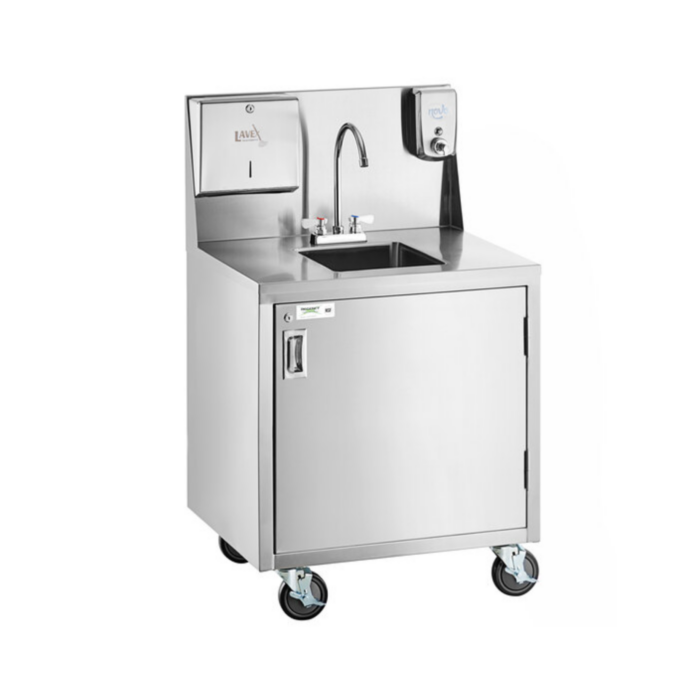 Chrome Plated Portable Hand Sink