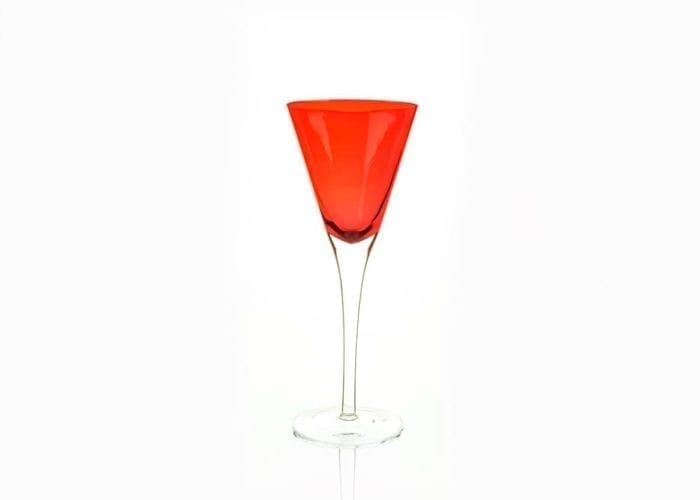 Optic Red Wine Glass